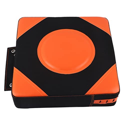 Vifemify PU Esponja Lienzo Pared Boxeo Bolsa de Boxeo Target Fighting Mat Bolsa de Entrenamiento para el hogar Sanda Taekwondo Fitness(Negro Naranja)