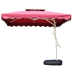 Sombrilla multiusos para jardín, base de inyección de agua de sombrilla cuadrada, sombrilla de doble parte superior transpirable de 220 cm, sombrilla  precio