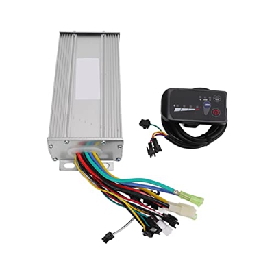 Fupei Kit de Controlador de Motor sin Escobillas, Caja de Controlador de Bicicleta Eléctrica Universal 9 Tubos para Bicicleta Eléctrica
