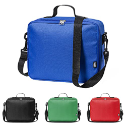 TIENDA EURASIA - Bolsa Termica Porta Alimentos, Nevera de Tela Portatil con Base Reforzada, Interior Isotermo, Incluye Asa y Cinta de Bandolera Ajusta en oferta