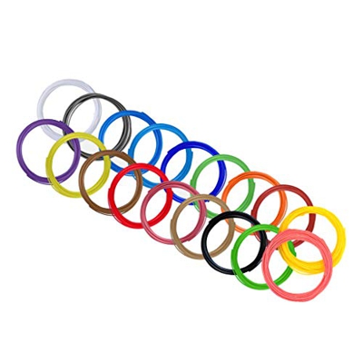 TOTOB Cestas De Navidad Originales Y Baratas Creative 18 3D Pasatiempos Filamento de impresión Recarga Impresora 3D Pluma Colores 3D DIY Rotulador Per