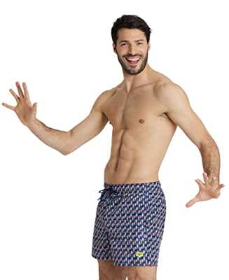 ARENA Shorts de Playa Hombre Allover