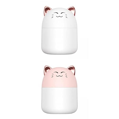Qianly Paquete de 2 Humidificador Purificador Cool Mist Silencioso