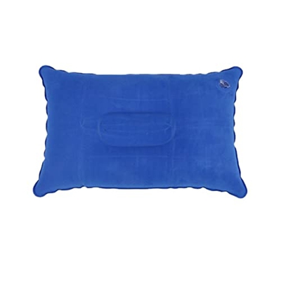 BOOJAS Pliegue portátil Viajes al Aire Libre Almohada Almohada campestre Inflable Almohada cómoda Camping Equipo Picnic Manta pionero Almohada
