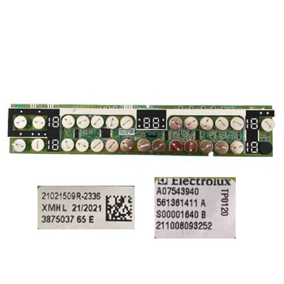 Módulo Electrónico Vitro Zanussi ZEV6330FBA 561 5466 00 561546405 Rev F Swap/Usado