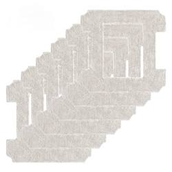 DAZZLEEX Robot limpiador de repuesto de paños para mopa Ecovacs Winbot W1 Pro en oferta