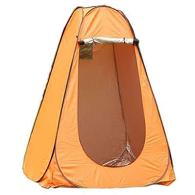 Vestuario de Carpa Simple Vestuario Espacioso para Acampar Vestuario de Vaina emergente portátil Diseño de Cremallera Doble para Exteriores en Interio