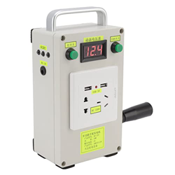 NEZE Generador de Manivela Manual, Generador de Manivela MultifuncióN para Exteriores para TeléFono MóVil con Linterna para Computadora PortáTil precio