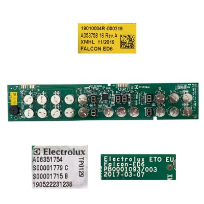 Modúlo Electrónico AEG IKB63301FB A053758 16 Rev.A PB0001093/003