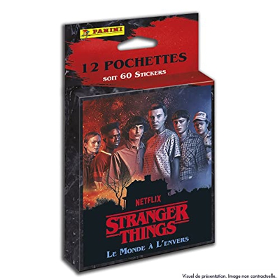 Panini Stranger Things - Blister de 12 Fundas