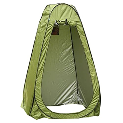 Vestuario de Carpa Simple Vestuario Espacioso para Acampar Vestuario de Vaina emergente portátil Diseño de Cremallera Doble para Exteriores en Interio