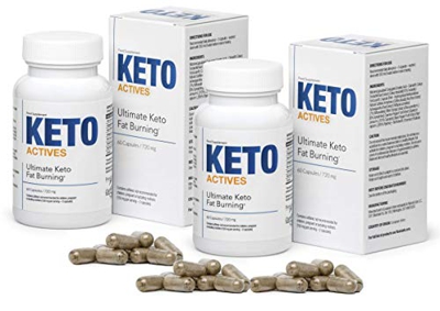 ☑️KETO-ACTIVES Premium (2x) cura de adelgazamiento, el mejor suplemento dietético, ingredientes 100% naturales, quema de grasa tremenda, elimina la gr