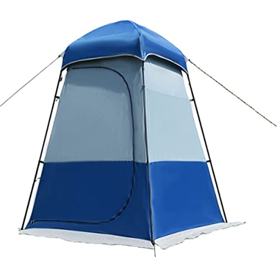 Carpa de Ducha Carpa de baño portátil Acampar al Aire Libre Refugio de privacidad Baño Vestuario para Caminar Picnic en la Playa Orinal de Pesca, UPF 