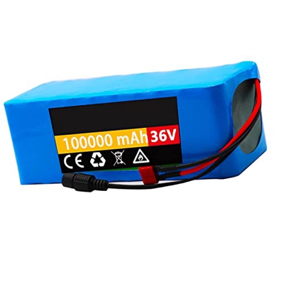 TGHY E-Bike Batería 36V 100AH Paquete batería de Litio para Bicicleta eléctrica Batería Recargable para Bicicleta eléctrica Paquete de batería de Ione