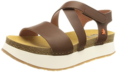 Art Mykonos, Sandalias Deportivas Mujer, Brown-Pale, 38 EU
