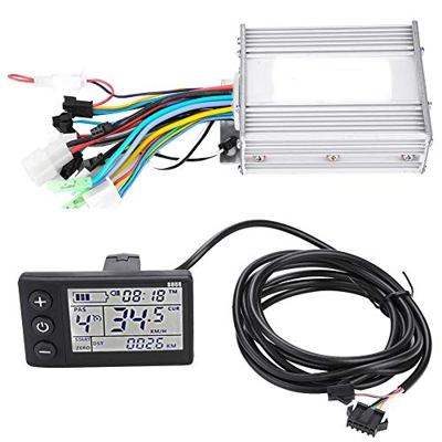 Controlador eléctrico sin escobillas + Panel de pantalla LCD a prueba de agua, 450W Bicicleta eléctrica E-Bike Scooter Kit de controlador sin escobill