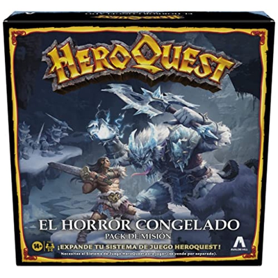 Avalon Hill HeroQuest - Pack de Misiones El Horror Congelado, Requiere el Sistema de Juego HeroQuest, A Partir de 14 años