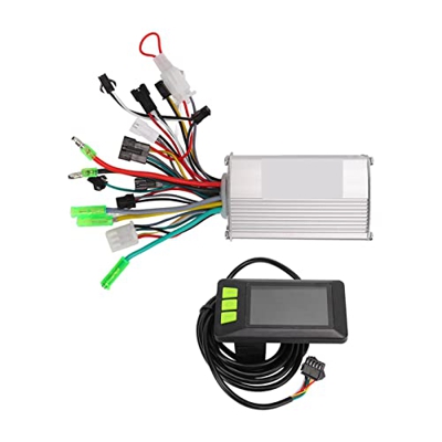 LARIAU Controlador de Velocidad del Motor sin escobillas con Pantalla LCD, 48/60V 350W Motor 930 Panel de Pantalla LCD Reemplazo de Scooter eléctrico