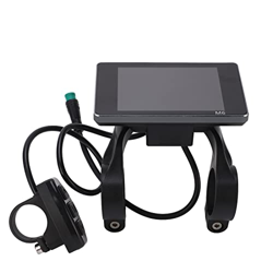 Bicicleta eléctrica Pantalla LCD, 36V 48V M6 Pantalla LCD multifunción Panel de Control Bicicleta eléctrica Pantalla LCD Medidor Kit de conversión de  en oferta