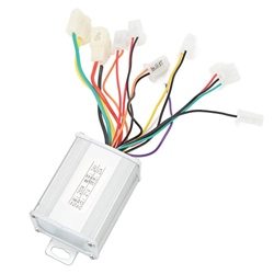 Pwshymi Controlador del motor del cepillo de la vespa, caja de control del motor del cepillo de 24V baja falla aleación de aluminio Shell estable 250W precio