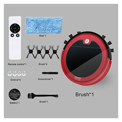 Aspiradoras y escobas eléctricas Robot aspirador 2800Pa, máquina de limpieza inalámbrica con Control remoto inteligente, suelo seco y húmedo for aspir precio