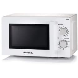 Ariete 952, Microondas de acabado, 20 litros, calefacción, cocina y descongelante, 5 niveles de potencia, 3 funciones combinadas, grill, plato girator características
