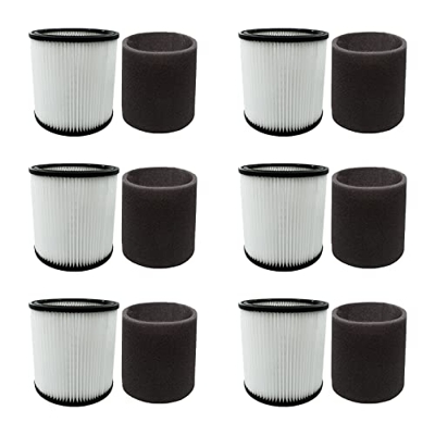 HJLIKE 6 Conjunto De Accesorios De Aspiradora, Kit De Accesorios De Reemplazo para Shop-Vac 90350 90304 90333