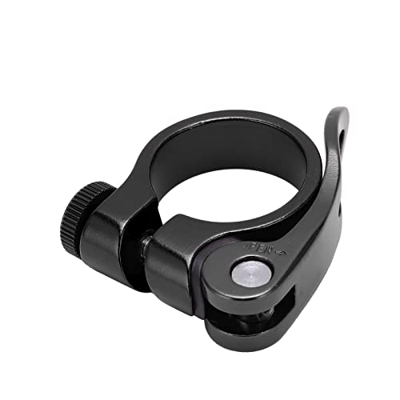 Fupei Abrazadera de Tubo de Asiento de Extracción Rápida, Abrazadera de Poste de Asiento de Bicicleta, Luz Resistente a la Corrosión, Resistente a la 