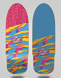 Lab monopatin Skate Skateboard surfskate Deck Tabla 60´s 32 Bullet en oferta