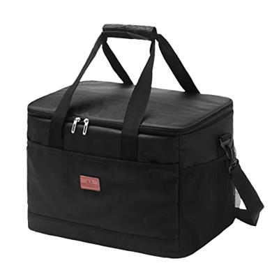Zeroall Classic Bolsa Térmica Nevera Portátil de 33L Bolsa Aislante Nevera para Picnic y Camping, Bolsa Isotérmica para El Aire Libre Playa Barbacoa C