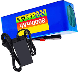 stdpcxz Batería De Bicicleta Eléctrica Ebike De 36V 8Ah, Paquete De Batería De Iones De Litio 18650, BMS, con T/XT60 + Cargador, para Motores De 200W  en oferta