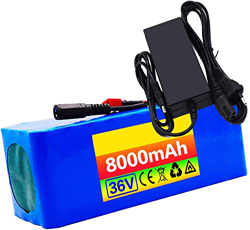 stdpcxz Paquete De Batería para Patinete Eléctrico, Batería De Litio Recargable De 36V, 8000Mah, Accesorio De Repuesto para Patinete Eléctrico 36V 8Ah en oferta