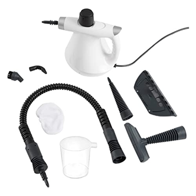 KEXINNUO Limpiador Vapor de Mano, Juego de Accesorios para Limpiador Vapor Presurizado para Uso DoméStico, Vaporizador para Limpiar Alfombras, Enchufe