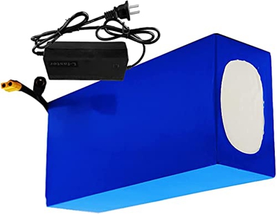 stdpcxz Batería Iones Litio 48V 15600Mah Ebike Paquete Baterías 15.6Ah para Motor 250W 350W 450W 500W 750W 1000W con Cargador + BMS 48V 15.6Ah,XT60