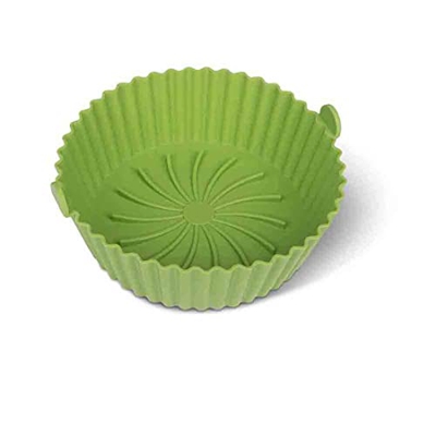 KAMAY Revestimiento de Silicona para Freidora de Aire, Olla de Silicona Antiadherente Reutilizable para Freidora de Aire para Ninja y Air Fryer Basket