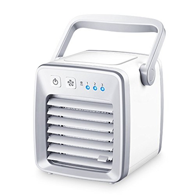 Mini aire acondicionado portátil, enfriador de espacio personal, ventilador de refrigeración purificador de aire, la manera rápida y fácil de enfriar 