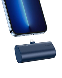 VEGER Mini Power Bank 5000mAh Batería Externa Cargador Portátil Carga Rápida 20W Compatible con iPhone 13/12/11/XR/X/8/7/6/Plus, etc. (Azul) en oferta