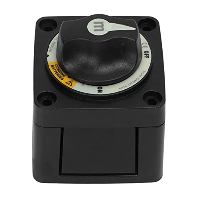 Interruptor Aislador de Batería, IP66 Protección de Encendido a Prueba de Agua Interruptor Selector de Batería de 3 Posiciones Estable Buena Conductiv