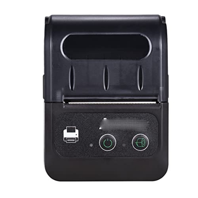 BAPYZ Mini Etiqueta Impresora inalámbrica de 2 Pulgadas Bluetooth Termal Impresora de Etiqueta de Etiqueta de Etiqueta (Color : Black, Size : 7.8 * 10