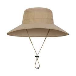 SOIMISS Hombre Sombrero Pesca Verano Mujer Sombreros Gorra Ancha Transpirable Playa Aire para Gorras Jardinería Pescador Sombrilla Protección Boonie F precio