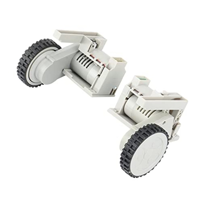 GLYVID Compatible con LIECTROUX A335 A338 Robot de Barrido Rueda Izquierda y Derecha Accesorios de Robot de Barrido Ruedas (Color : Plum)