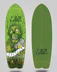 Lab monopatin Skate Skateboard surfskate Deck Tabla Sol y mar 29¨ Fish características