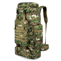 MISWAN Mochila Militar Impermeable 80L,Mochila Tactica Gran Capacidad Mochila Montaña Mochilas De Marcha Bolsa de Emergencia para Montañismo, Senderis precio