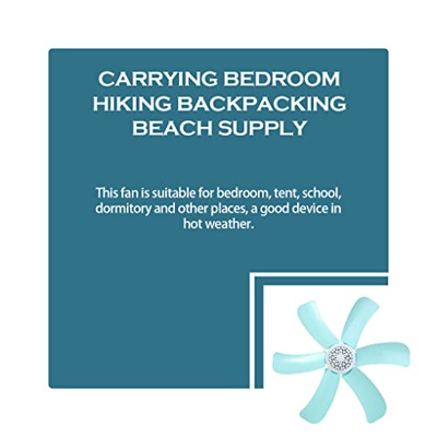 FIOERDTUIE Ventilador de techo para cama, Control remoto, escuela, hogar, dormitorio, refrigerador, colgante, exterior, interior, Camping, clima cálid