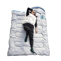 soonbuy Saco de dormir para acampar ultraligero impermeable cálido anti-desgarro sacos de dormir para viajes al aire libre senderismo 1.3KG precio