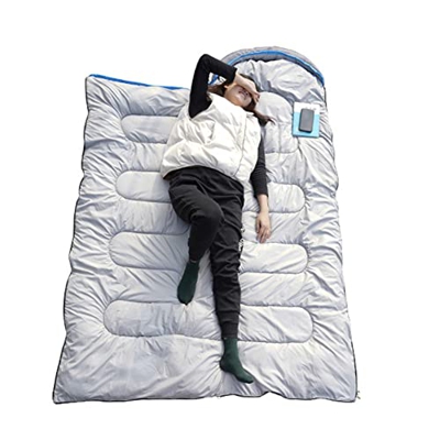 soonbuy Saco de dormir para acampar ultraligero impermeable cálido anti-desgarro sacos de dormir para viajes al aire libre senderismo 1.3KG