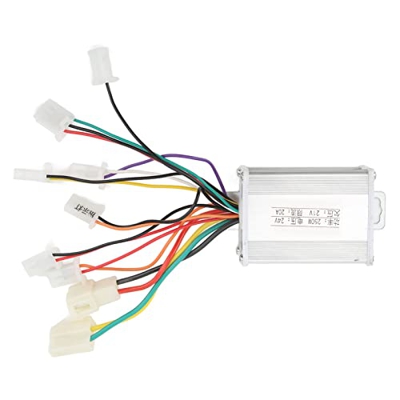 RiToEasysports Controlador de Triciclo de Bicicleta Eléctrica, Caja de Control de Velocidad de Controlador Cepillado de Motor de 24 V 500 W para Trici
