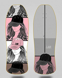 Lab monopatin Skate Skateboard surfskate Deck Tabla Tom Boy Nuke 9.375x31.5 características