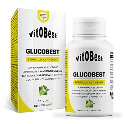 GlucoBest 60 VegeCaps - VITOBEST - Suplementos Alimentación y Suplementos Deportivos - Vitobest