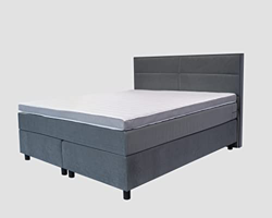 Tesla Dreams Vega - Cama con somier (140 x 200, 7 zonas, colchón de muelles ensacados H2/H3, base de muelles ensacados, cubrecolchón de espuma de láte características